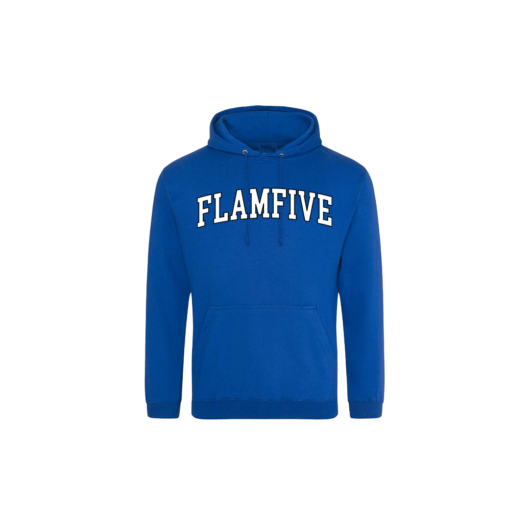 FLAM5 "COLLEGE " HOODIE - Flam5drumming