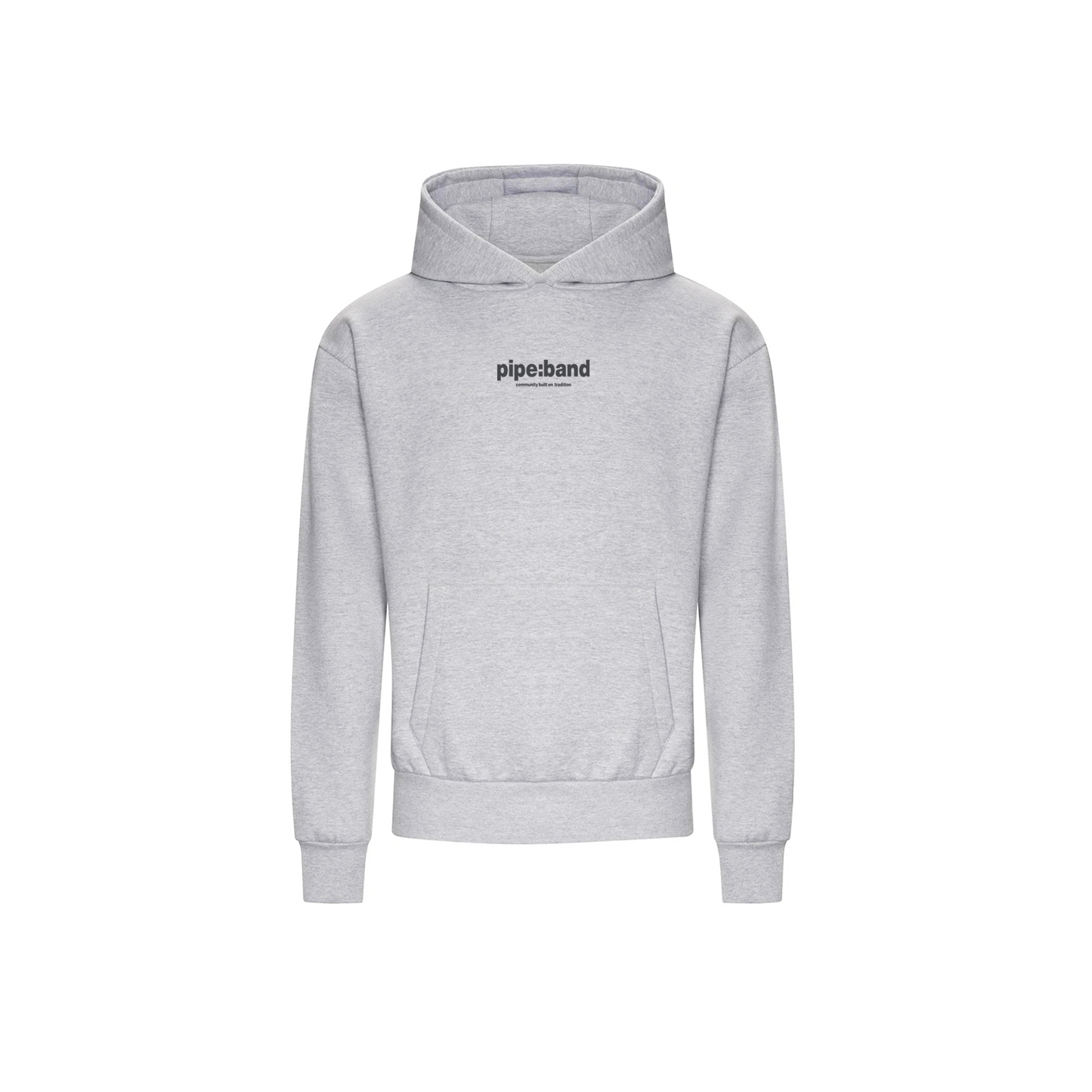 MARCHIFY PIPE:BAND FRONT GREY HOODIE - Flam5drumming