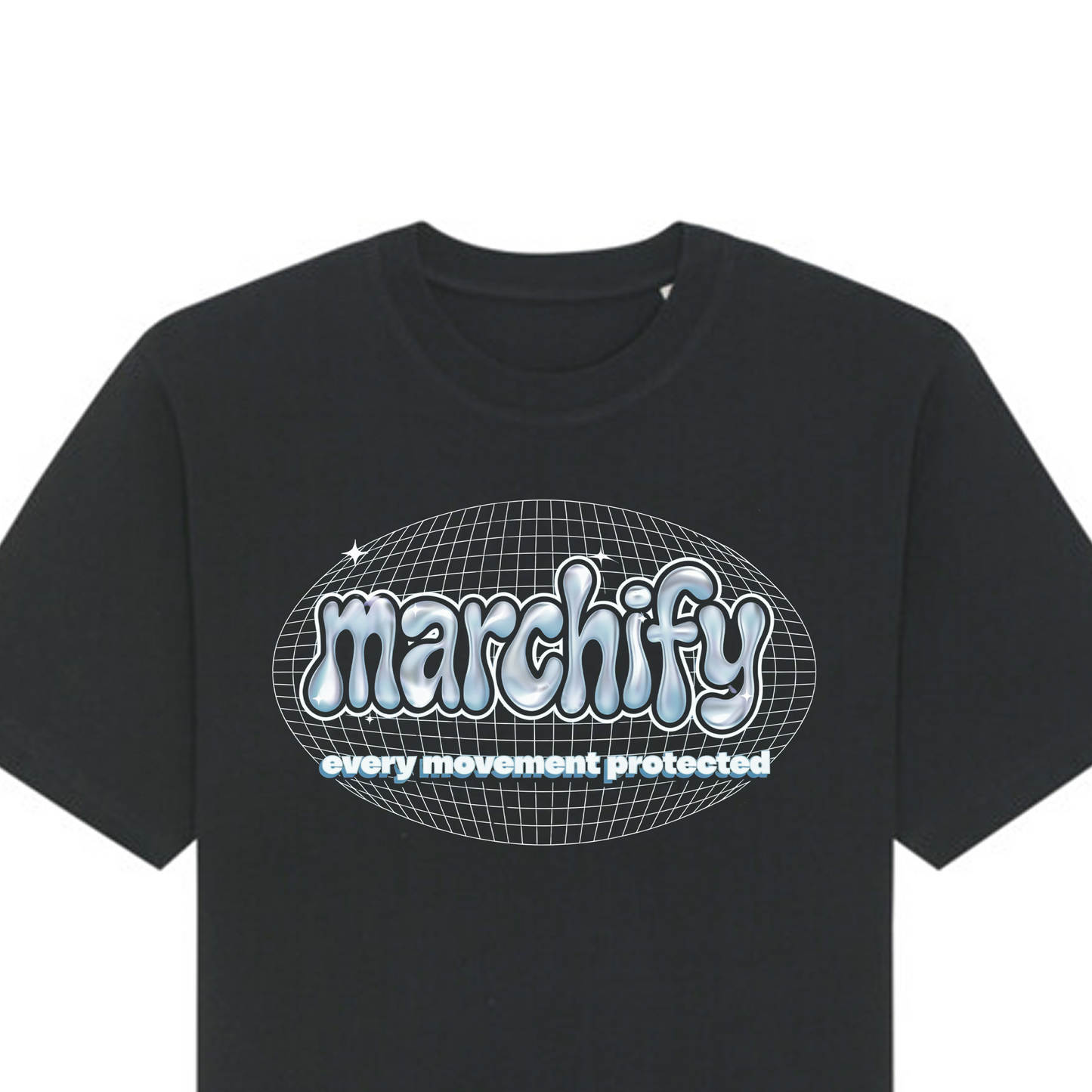 MARCHIFY BUBBLE TSHIRT BLACK - Flam5drumming
