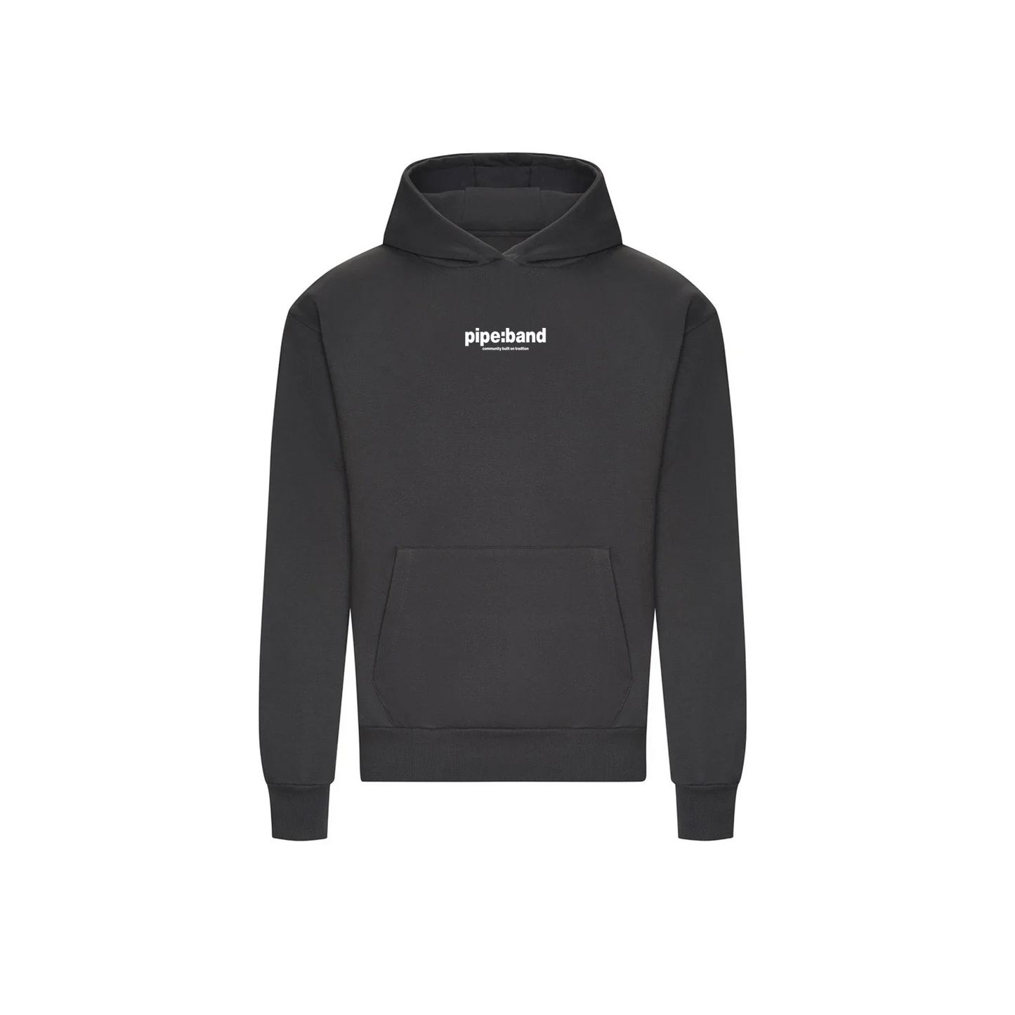 MARCHIFY PIPE:BAND FRONT CHARCOAL HOODIE - Flam5drumming