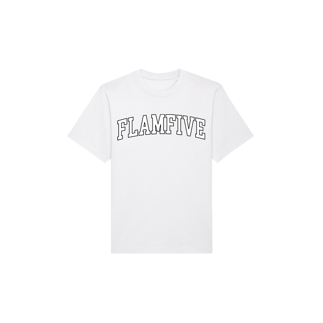 FLAM5 COLLEGE TSHIRT - Flam5drumming