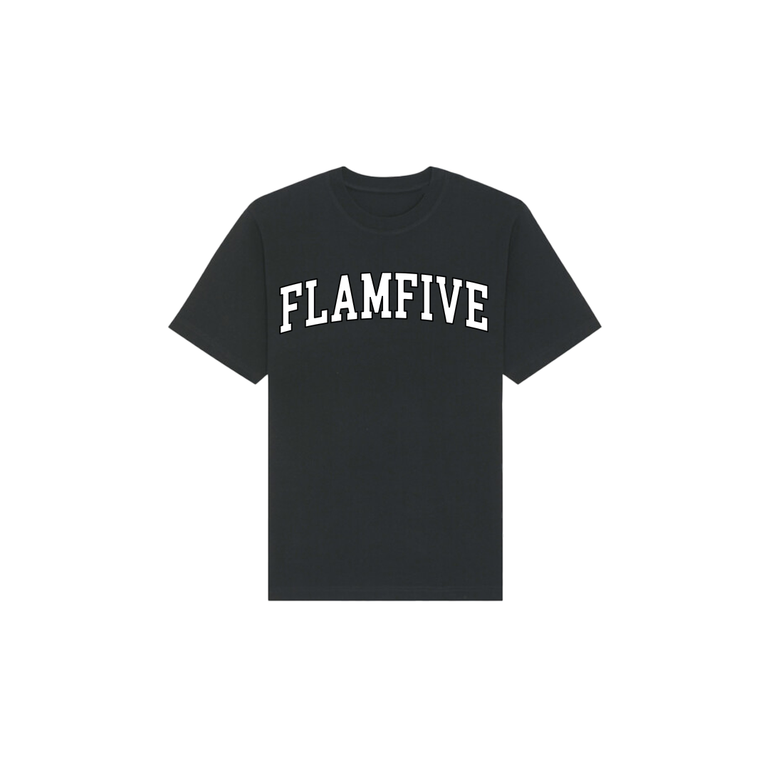FLAM5 COLLEGE TSHIRT - Flam5drumming