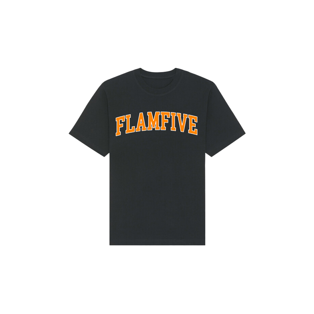 FLAM5 COLLEGE TSHIRT - Flam5drumming
