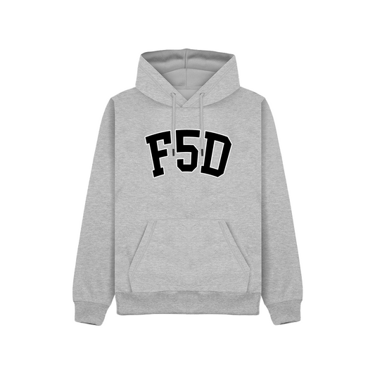 FLAM5 VARSITY HOODIE BLACK - Flam5drumming
