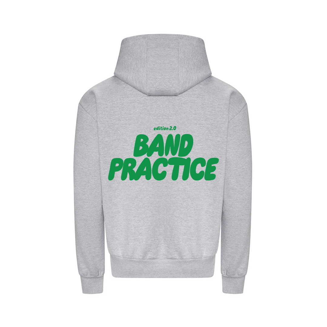 NEW MARCHIFY BAND PRACTICE EDITION 2.0 GREY | GREEN HOODIE