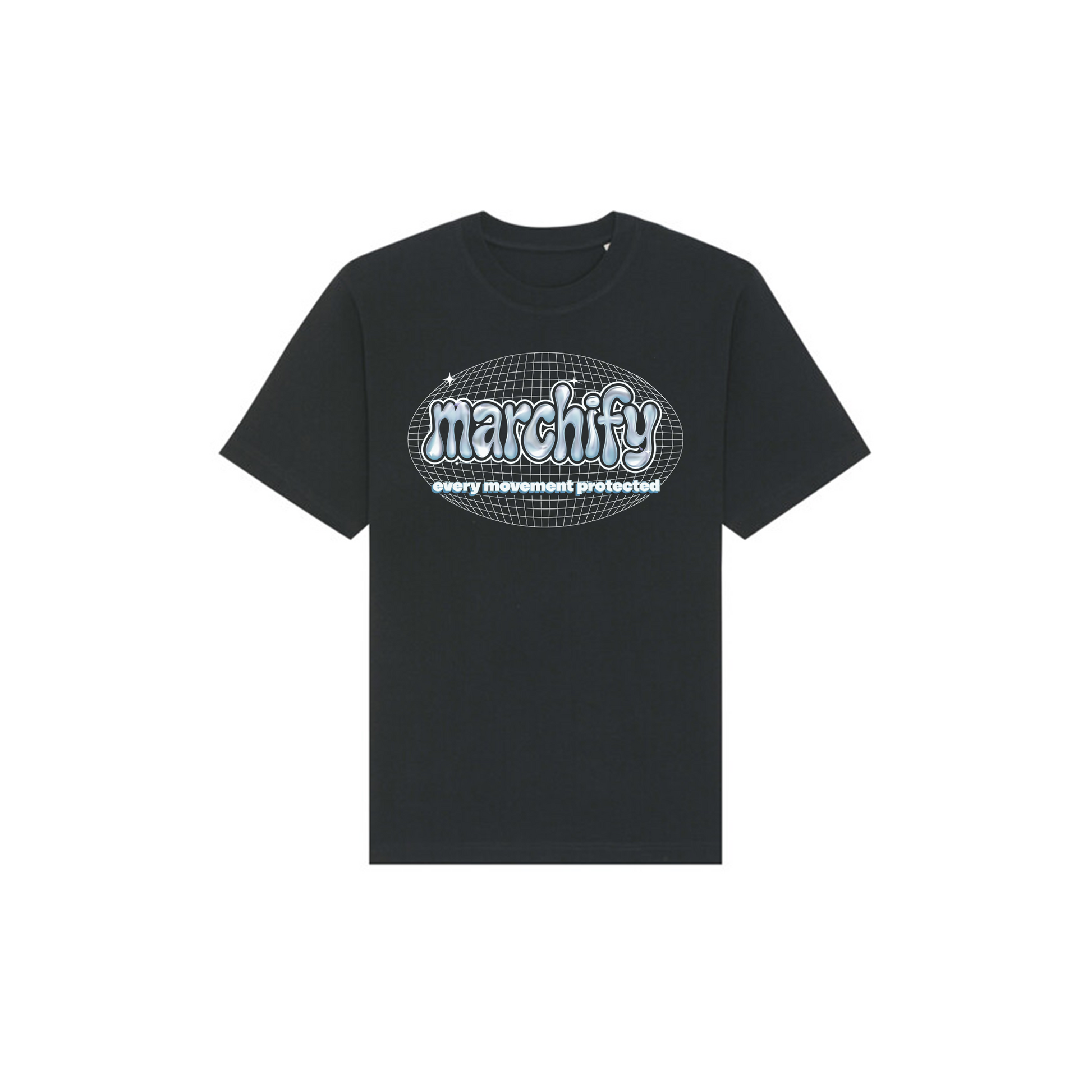 MARCHIFY BUBBLE TSHIRT BLACK - Flam5drumming