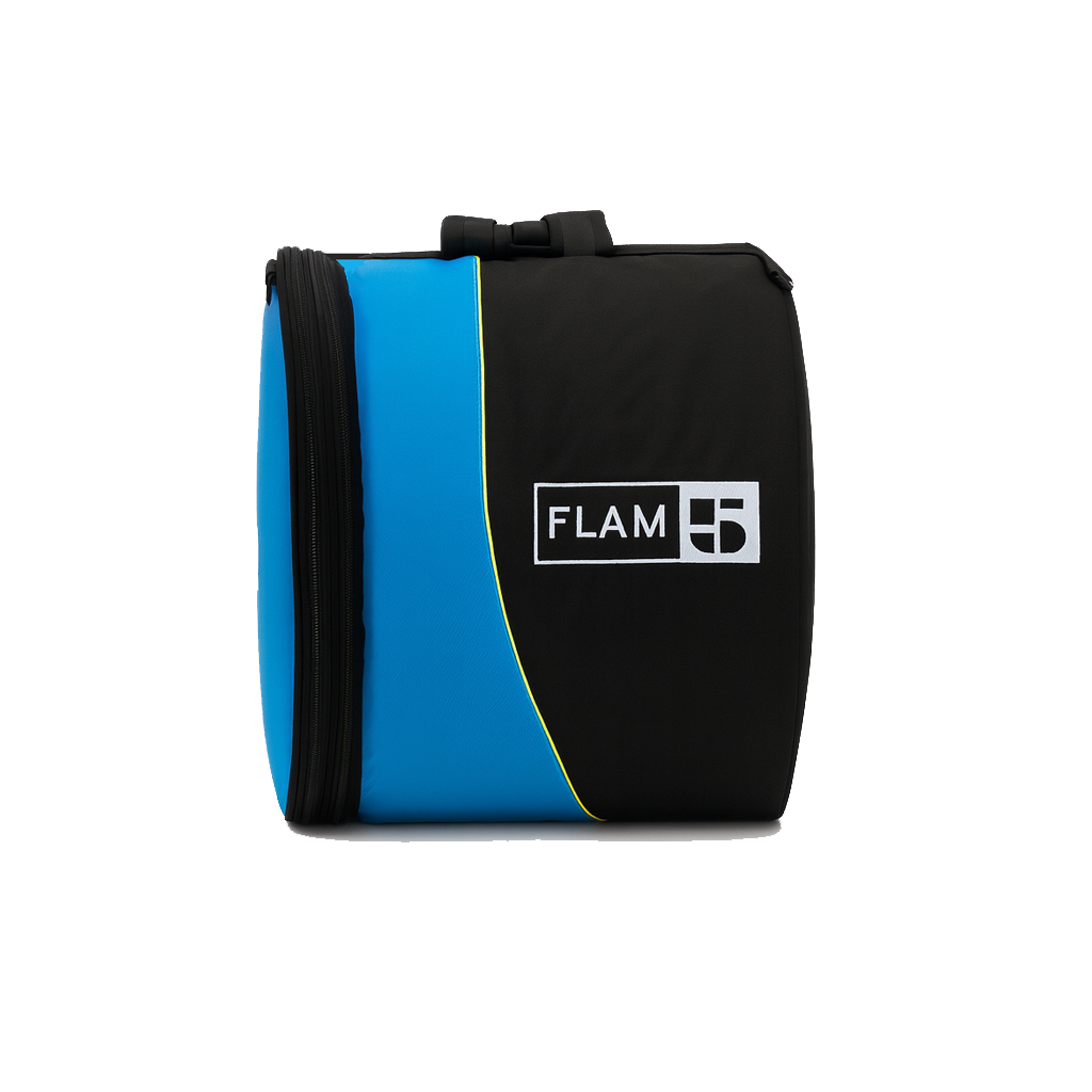 FLAM5 V3 TENOR DRUM CASE BLUE 16" - Flam5drumming