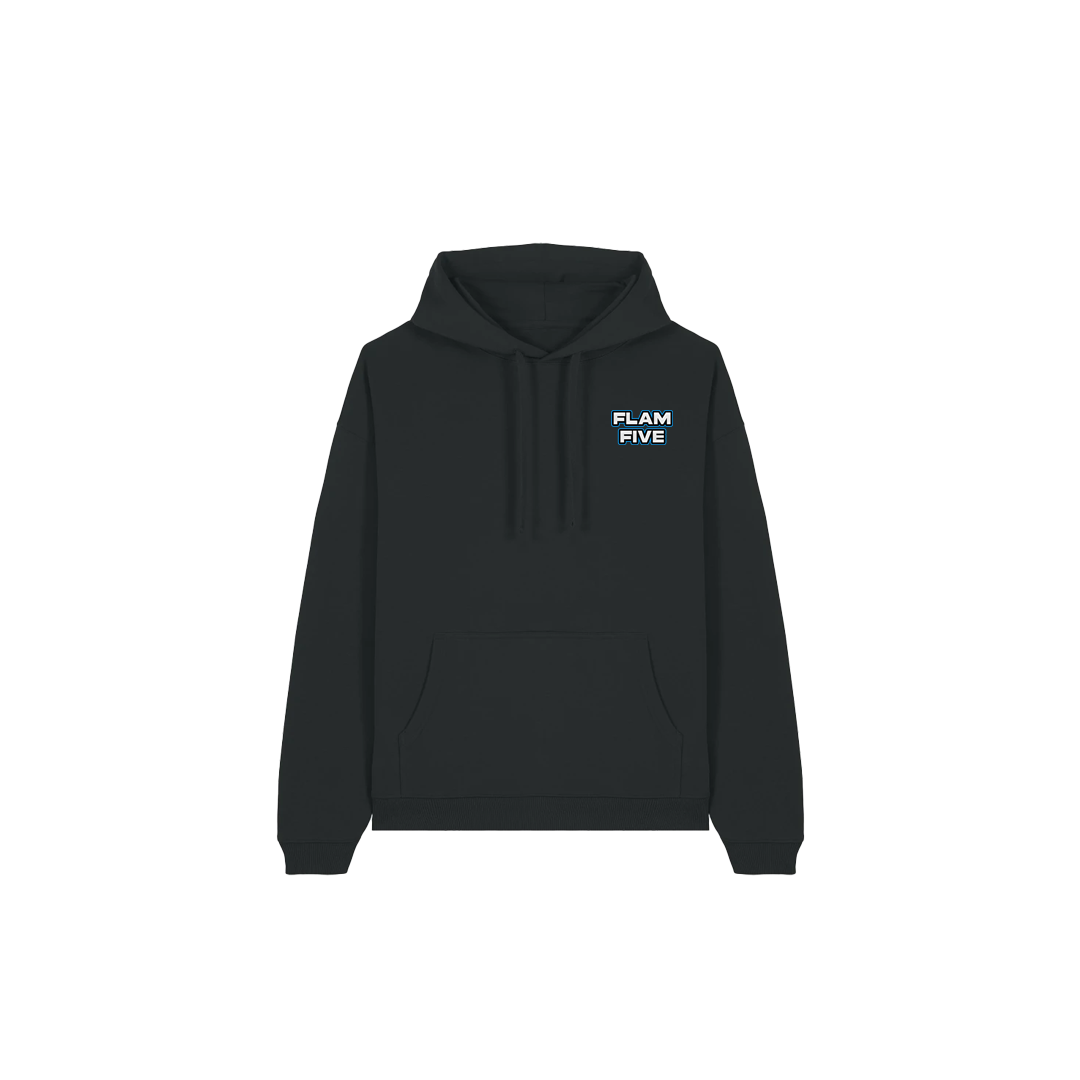 FLAM5 "BASS DRUMMER " HOODIE - Flam5drumming