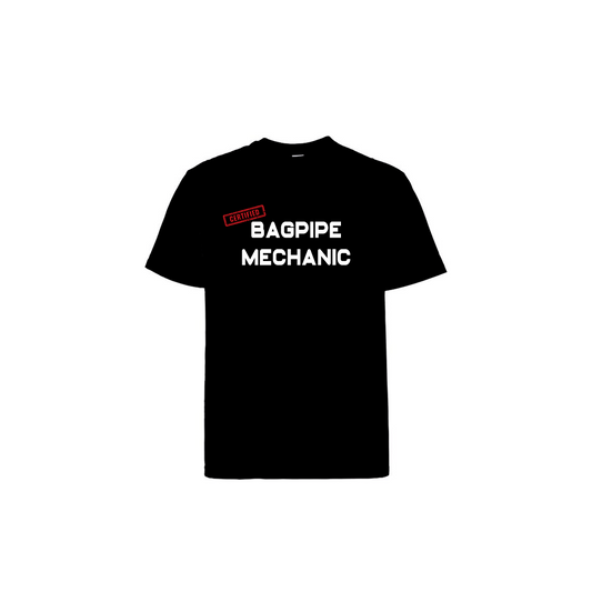 MARCHIFY BAGPIPE MECHANIC TSHIRT