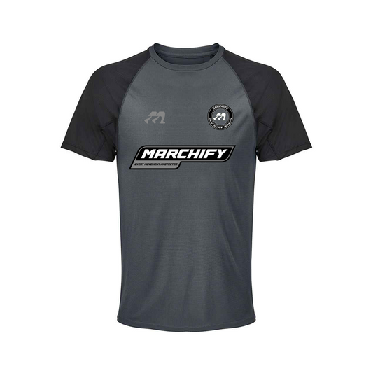 MARCHIFY FOOTBALL TSHIRT GREY