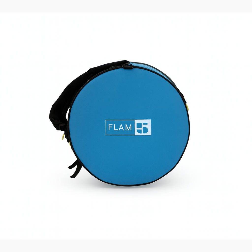 FLAM5 V3 TENOR DRUM CASE BLUE 16" - Flam5drumming